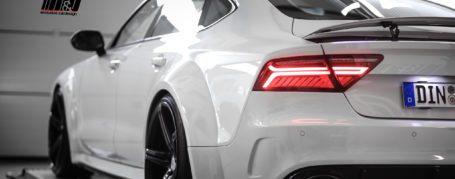 Audi S7 C7 Felgen - artFORM Wheels - AF301 Black Painted in 10,5×21″