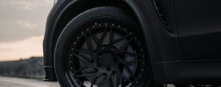 BMW X5 M F85 Felgen - Z-Performance Wheels - ZP.FORGED 12 Super Deep Lip Matte Black Gloss Black Lip