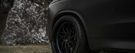 BMW X5 M F85 Felgen - Z-Performance Wheels - ZP.FORGED 12 Super Deep Lip Matte Black Gloss Black Lip