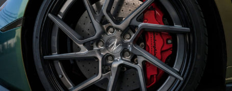 Lamborghini Huracán LP580-2 Felgen - Z-Performance Wheels - ZP.FORGED 10 Deep Concave in Brushed Bronze Gloss Black Lip