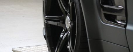 Mercedes SL 500 R230 Felgen - artFORM Wheels AF-301 Black Painted in 9,5x20" & 11x20"