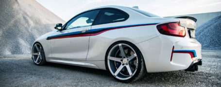 BMW M2 F87 Coupe Felgen - Z-Performance Wheels - ZP6.1 Deep Concave Sparkling Silver