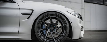 BMW M4 F82 Coupe Alloy Wheels - Z-Performance Wheels -ZP.FORGED 3 Gloss Black