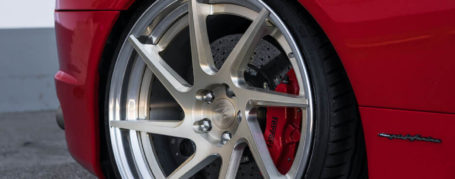 Ferrari F430 Coupe Alloy Wheels - Z-Performance Wheels - ZP.FORGED 3 Deep Concave Royal Gold Polished Lip