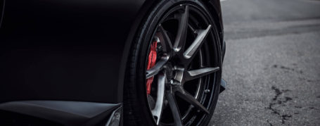 Lamborghini Huracan LP 610-4 Felgen - Z-Performance Wheels - ZP.FORGED 3 Super Deep Concave Brushed Gunmetal Gloss Black Lip