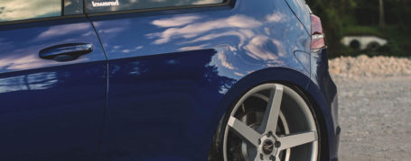 VW Golf 7 R-Line Alloy Wheels - Z-Performance Wheels - ZP6.1 Deep Concave Sparkling Silver