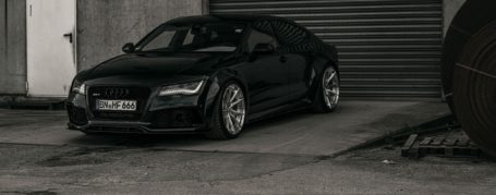 Audi RS7 C7 Felgen - Z-Performance Wheels - ZP.FORGED 16 Deep Concave Brushed Silver Polished Lip in 11x21" & 11,5x21"