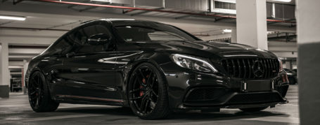 Mercedes-AMG C 63 S Coupé C205 Felgen - Z-Performance Wheels - ZP2.1 Deep Concave FlowForged Custom Gloss Black in 9x20" & 10,5x20"