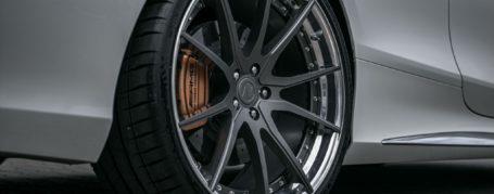 Mercedes-AMG S63 Coupé Alloy Wheels - Z-Performance Wheels - ZP.FORGED 16 Deep Concave Matt Gunmetal Polished Lip in 9x22“ & 10,5x22"