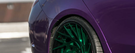 Mercedes-AMG CLS 53 C257 Alloy Wheels - Z-Performance Wheels - ZP.FORGED 11 Deep Concave Brushed Liquid Green in 9x21“ & 11x21"