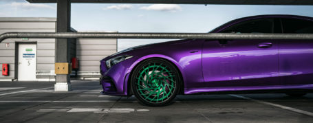 Mercedes-AMG CLS 53 C257 Felgen - Z-Performance Wheels - ZP.FORGED 11 Deep Concave Brushed Liquid Green in 9x21“ & 11x21"