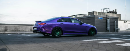 Mercedes-AMG CLS 53 C257 Felgen - Z-Performance Wheels - ZP.FORGED 11 Deep Concave Brushed Liquid Green in 9x21“ & 11x21"