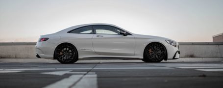 Mercedes-AMG S63 Coupé C217 Felgen - Z-Performance Wheels - ZP.FORGED R Deep Concave Brushed Black Center | Gloss Black Lip | Exposed Black Hardware in 9,5 x 22" | 11 x 22"