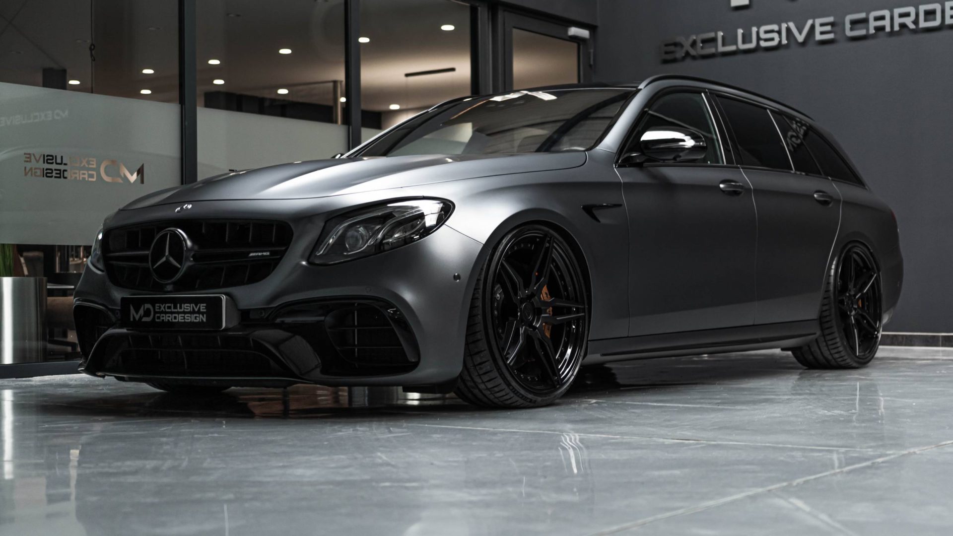 Mercedes-AMG E 63 S 4MATIC T-Model S213 - Z-Performance Wheels - ZP.FORGED  21 Brushed Black Center, Polished Lip