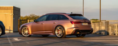Audi RS6 C8 Felgen - Z-Performance Wheels - ZP.FORGED 16 Deep Concave Brushed Silver Center | Polished Lip